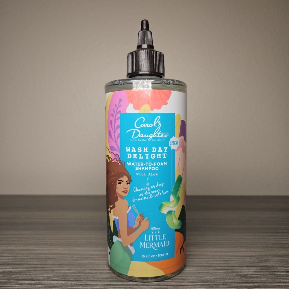 Carol's Daughter Limited Edition Little Mermaid Wash Day Delight Shampoo NWT